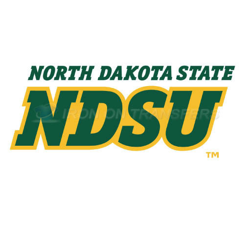 North Dakota State Bison Logo T-shirts Iron On Transfers N5609 - Click Image to Close